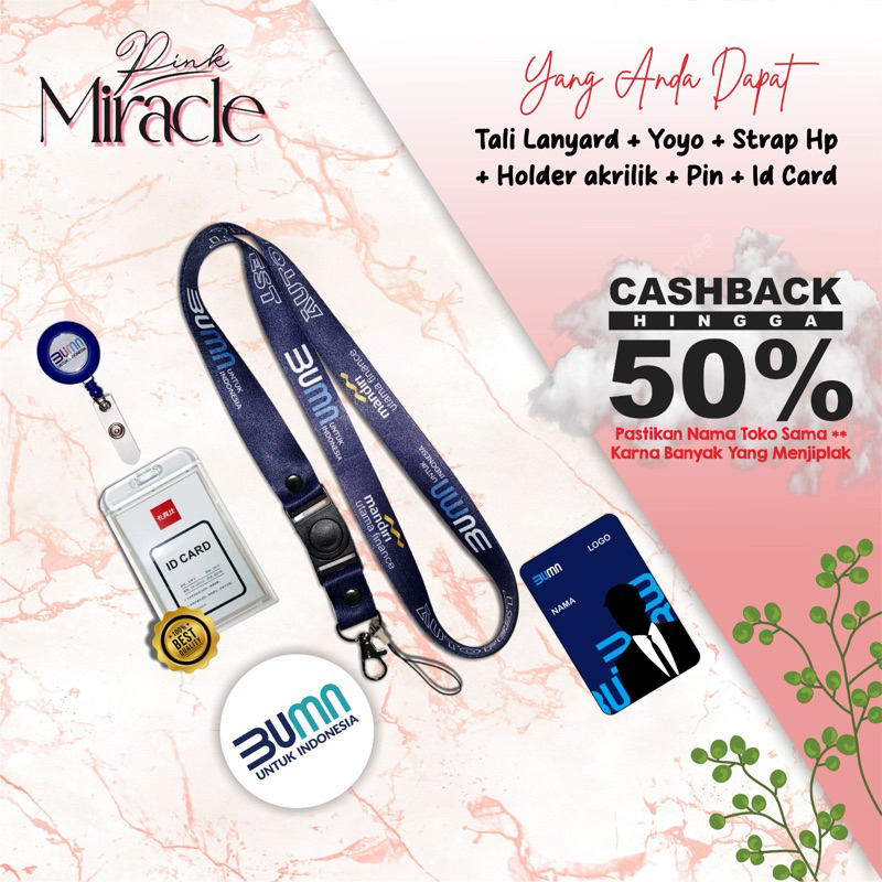 

Tali Lanyard MANDIRI AUTOFEST / Tali Idcard MANDIRI AUTOFEST [Ready stock] Termurah