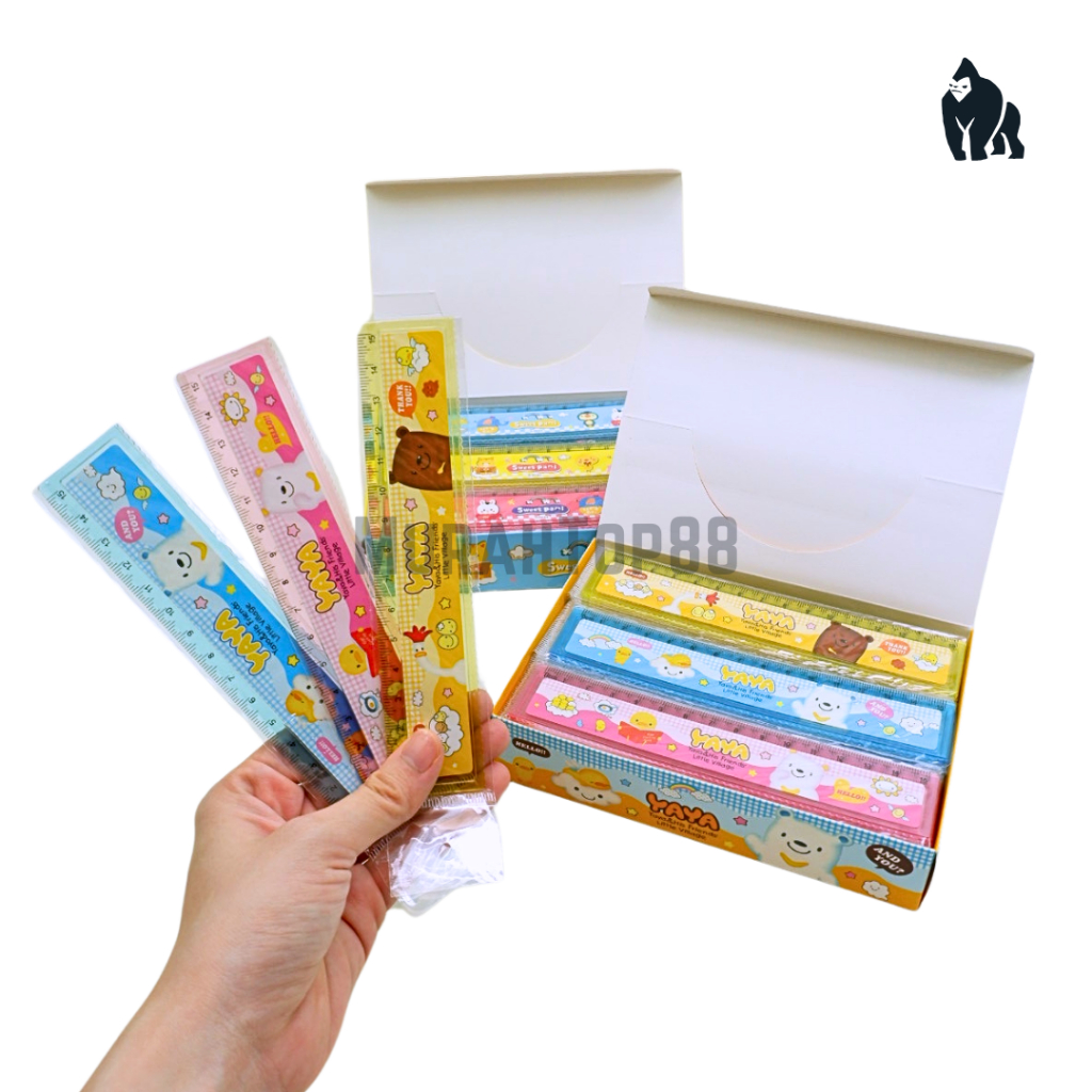 

Penggaris Fancy 15 cm / Garisan Plastik Kecil Karakter [PER PCS]