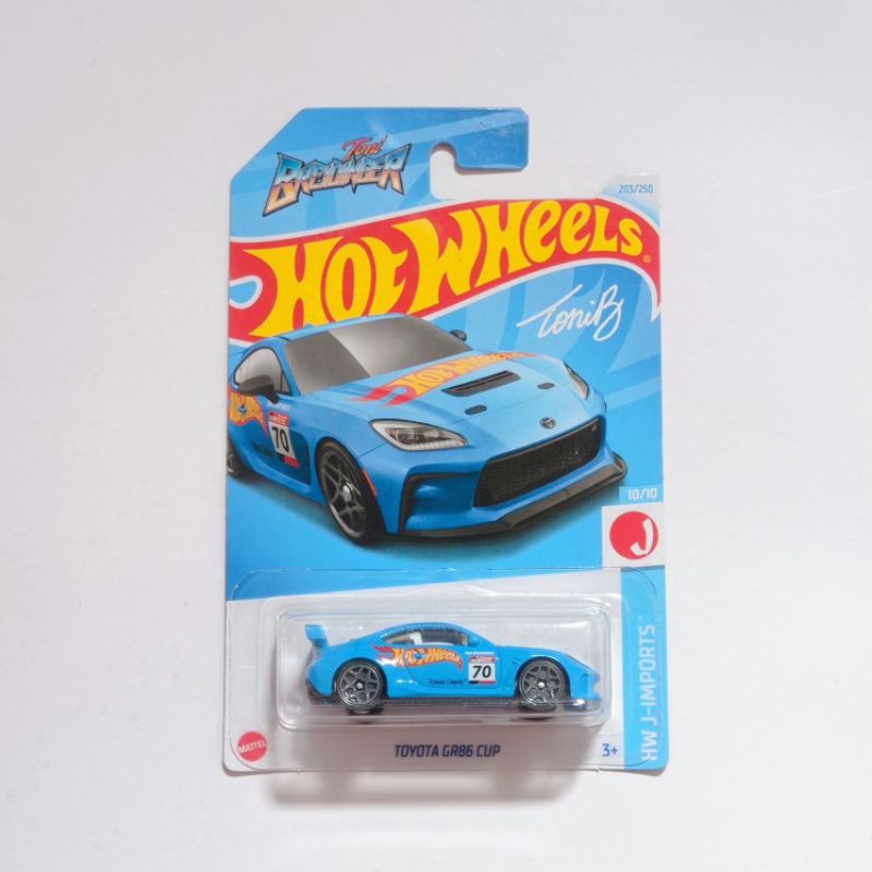 Hotwheels Toyota GR86 Cup Biru