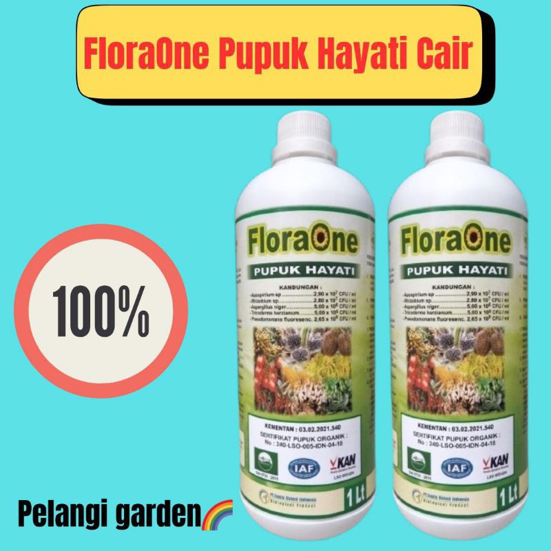 TERLARIS Pupuk Hayati FloraOne, Pupuk Hayati Cair