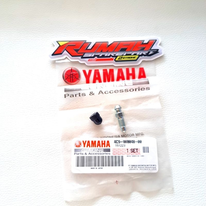 BAUT NEPEL PEMBUANGAN ANGIN KALIPER RX KING ORIGINAL