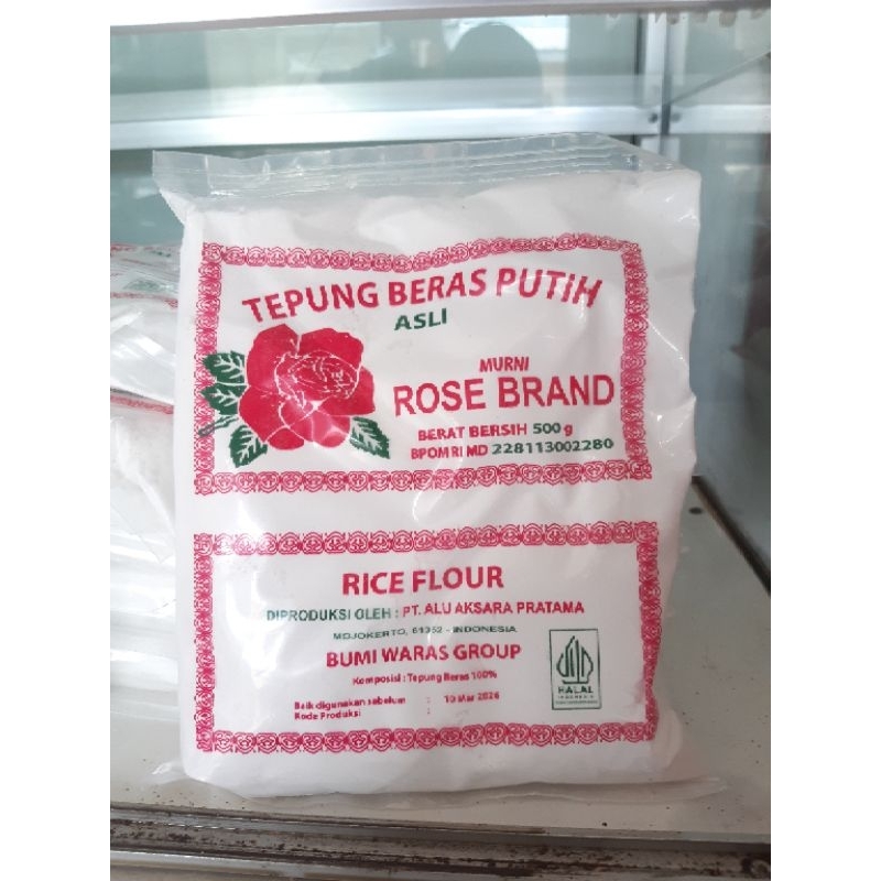 

Tepung Beras putih Rose Brand 500g