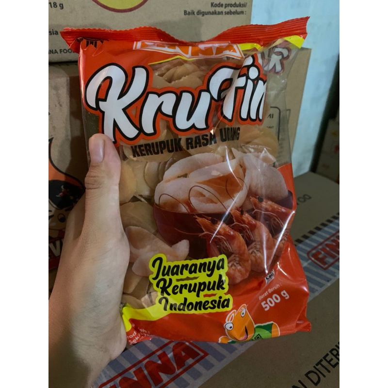 

KERUPUK UDANG FINNA 500 GRAM