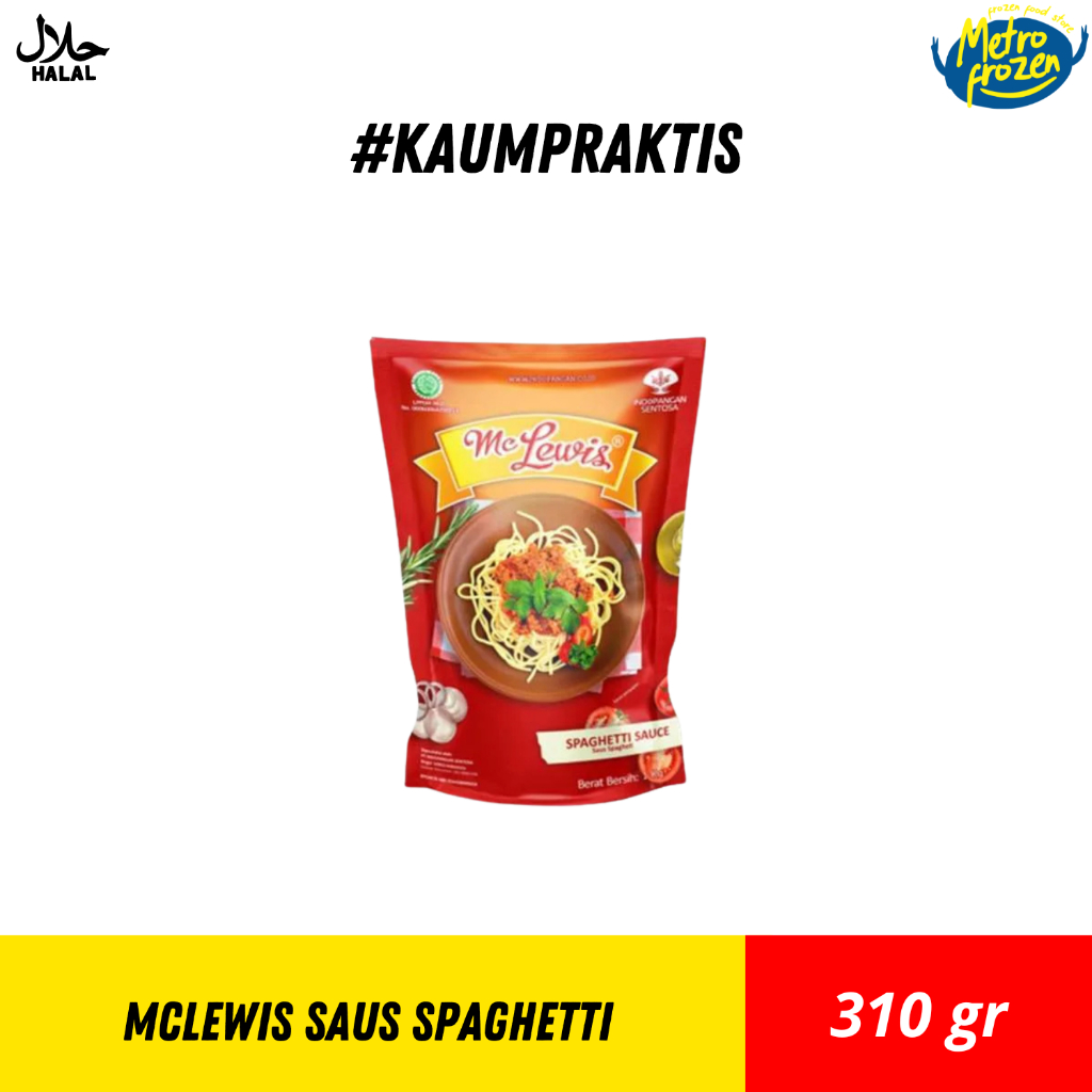 

McLewis Saus Spagheti 310gr