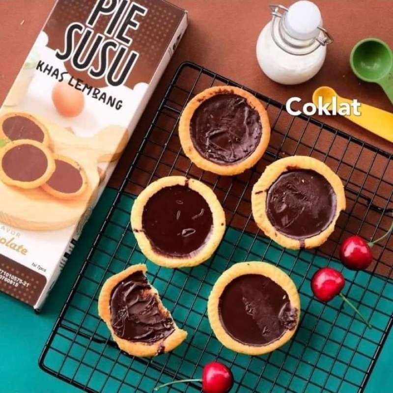 

pie susu khas lembang bandung rasa coklat isi 7 pcs