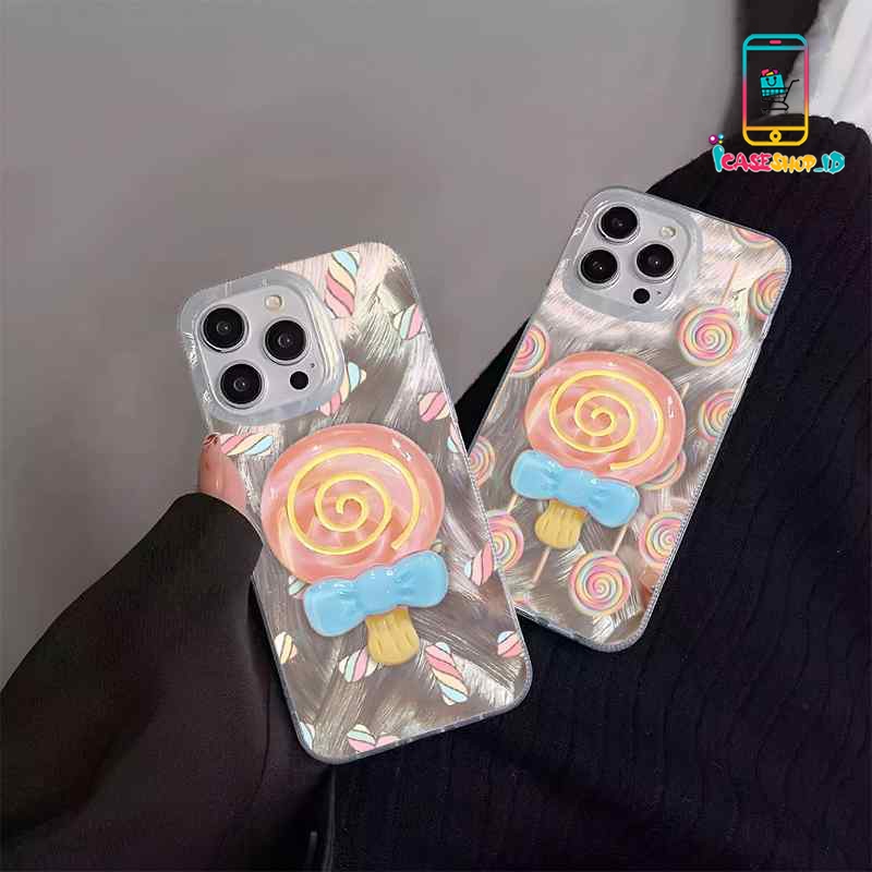 SS1013 CASING COVER 3D CANDY MARSHMALLOW COMPATIBLE FOR REALME 5 5i 9i 11 14 14T C1 C2 C11 C12 C15 C