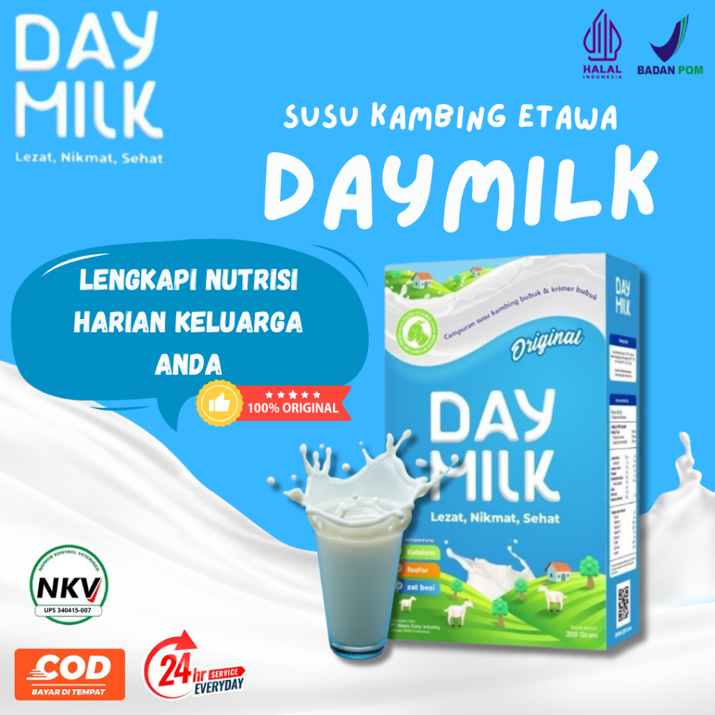 

DAYMILK Bantu Menjaga Kesehatan Tulang Sendi 200gr Original