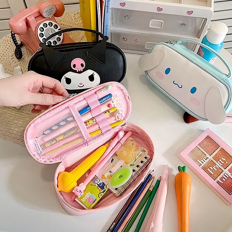 

STAR Kotak Pensil Tenteng PU Leather motif Sanrio