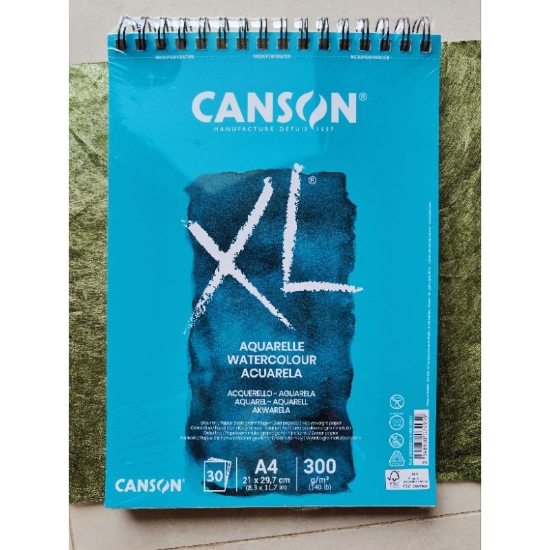 

CANSON XL AQUARELLE DAN CANSON XL MIX MEDIA | Preloved watercolor