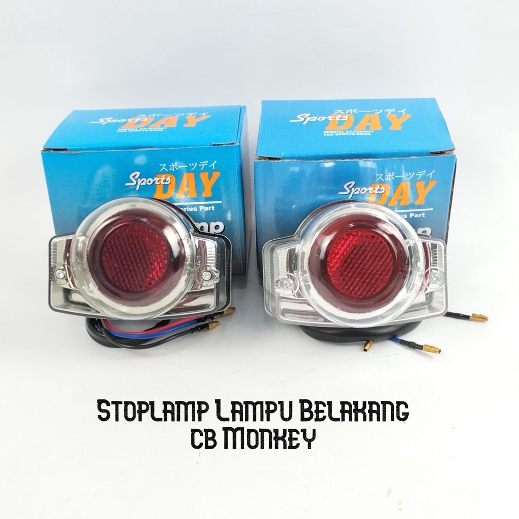 Stoplamp Monkey Day lampu belakang cb monkey stenley lampu stop lampu belakang CB C70