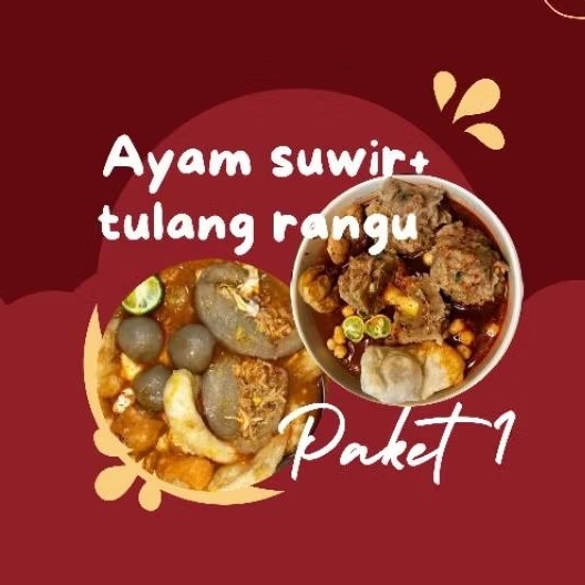 

PAKET 1 BAKSO ACI AYAM SUWIR+ BAKSO ACI TULANG RANGU BOCIHUHAHHH