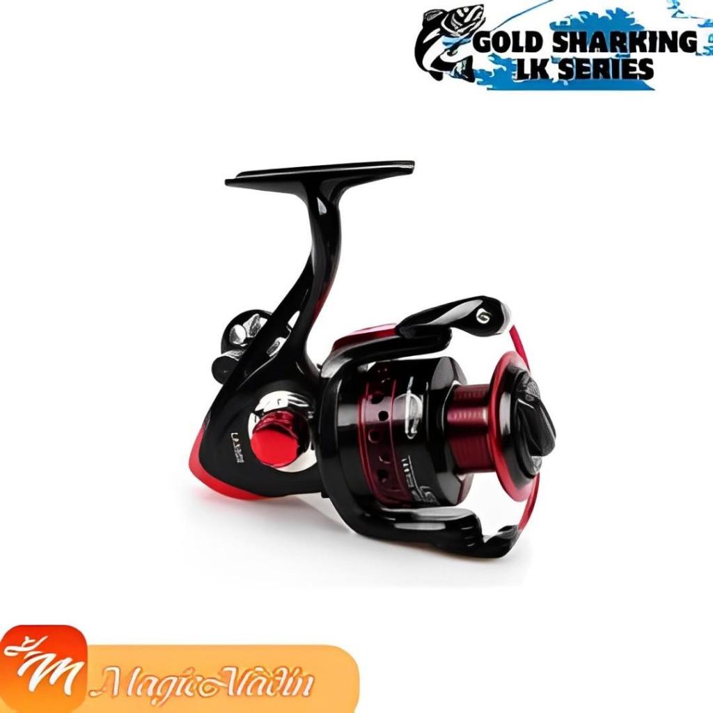 Gold Sharking Reel Pancing Metal LK 2000-7000 Reel Pancing Tarikan Full Metal Murah Kuat Alat Memanc