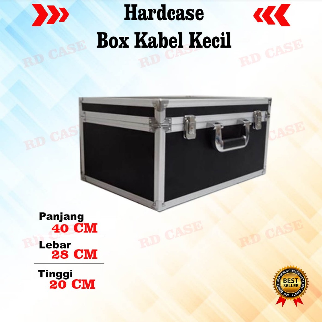 Box Kabel Kecil Box Multifungsi Box Kabel mini Hardcase Kabel Audio Box perkakas Harkis serbaguna