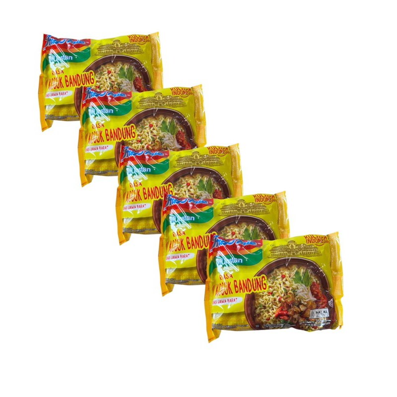 

Indomie Kuah Rasa Mie Kocok Bandung paket isi - 5pcs lebih hemat