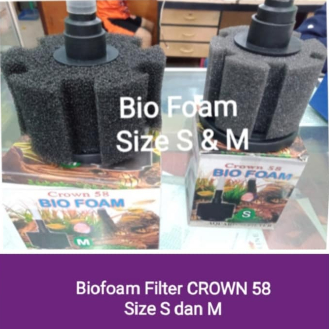 Bio Foam Filter Size S BioFoam.