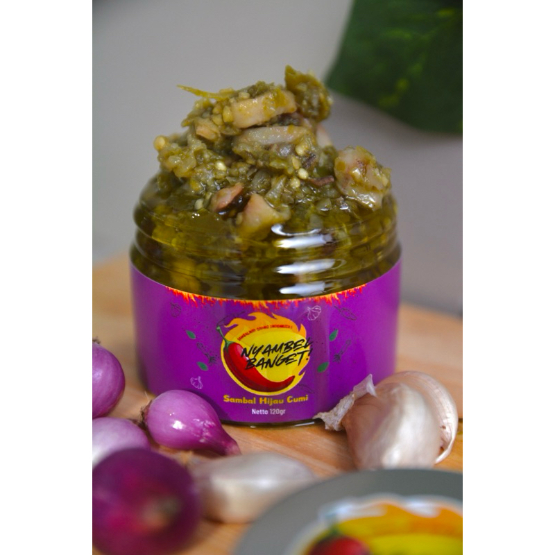 

NYAMBEL BANGET - Sambal Cumi Asin 120GR