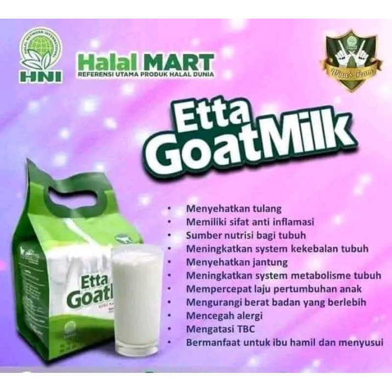 

SUSU KAMBING/ETTAGOATMILK