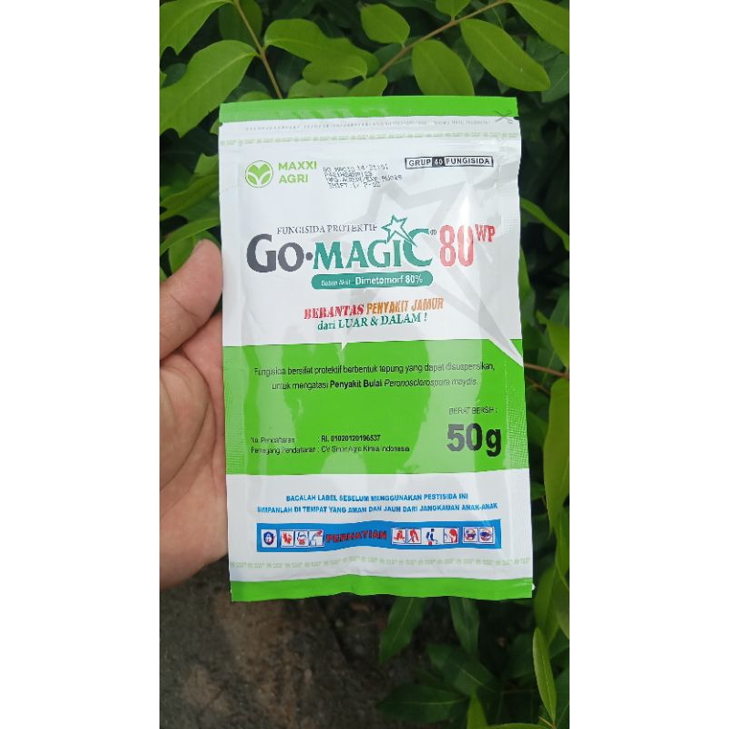 FUNGISIDA GO MAGIC 80 WP KEMASAN 50 GRAM