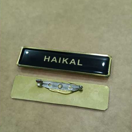 

PAPAN NAMA / NAMETAG KUNINGAN TEMPELAN PENITIK