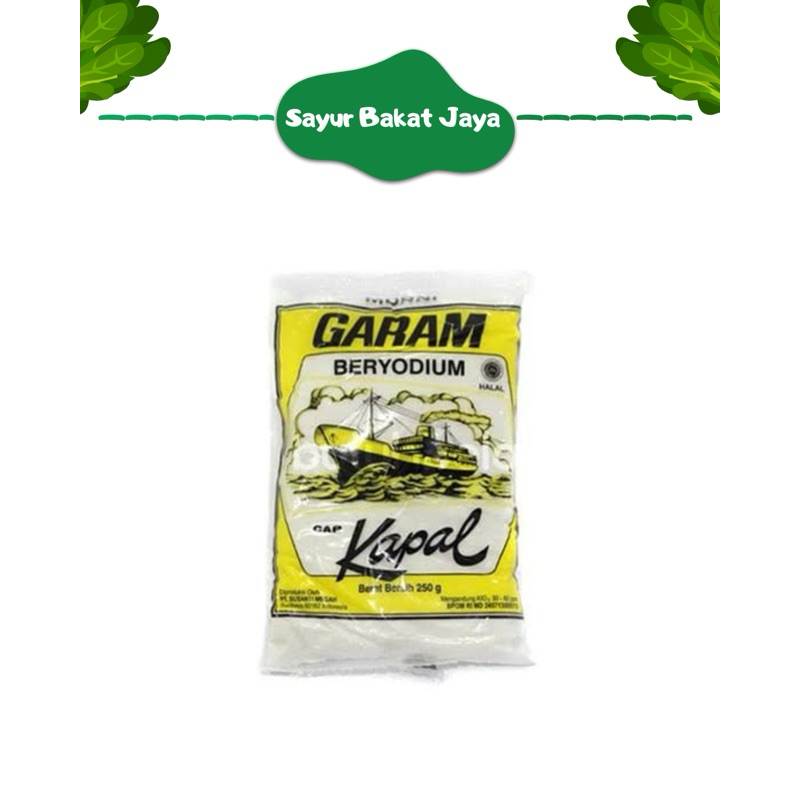 

GARAM CAP KAPAL 250GR/500GR