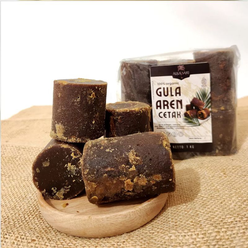 

Gula Aren Cetak Premium Organik 1kg