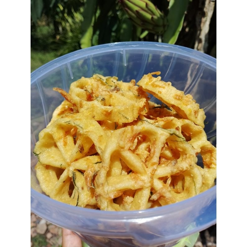 

Peyek kembang matahari