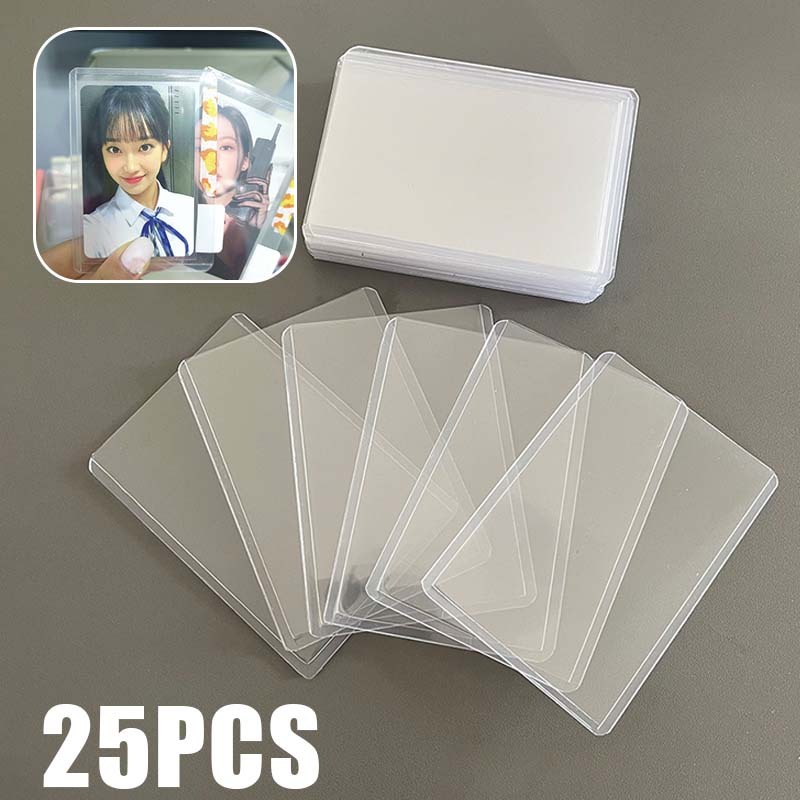 25 Pcs/se Pokemon Card Sleeves Case Transparent Card Sleeves Case Transparent Card Sleeves