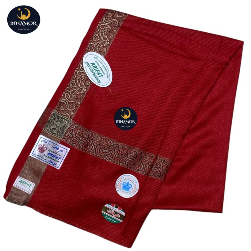 Sorban Arifat Merah Kashmiri