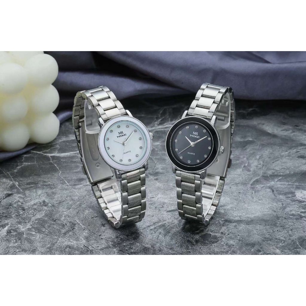 MK MIKE JAM TANGAN WANITA/FREEBOX+BATTERAI CADANGAN/8421