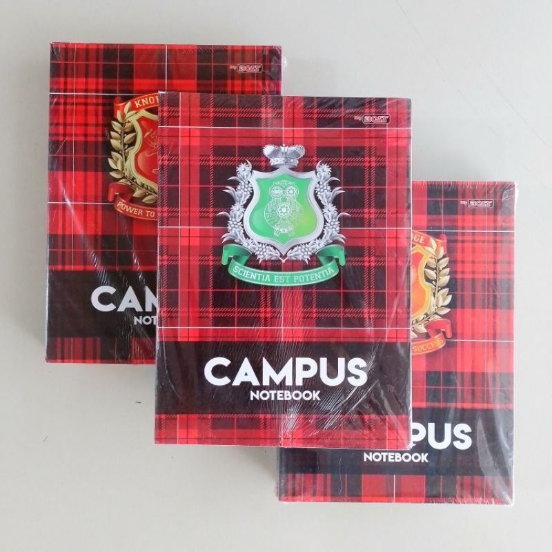 

Buku Tulis Campus B Boss 36 Lembar ( Pak 10 Buku ) [ Orinal ]