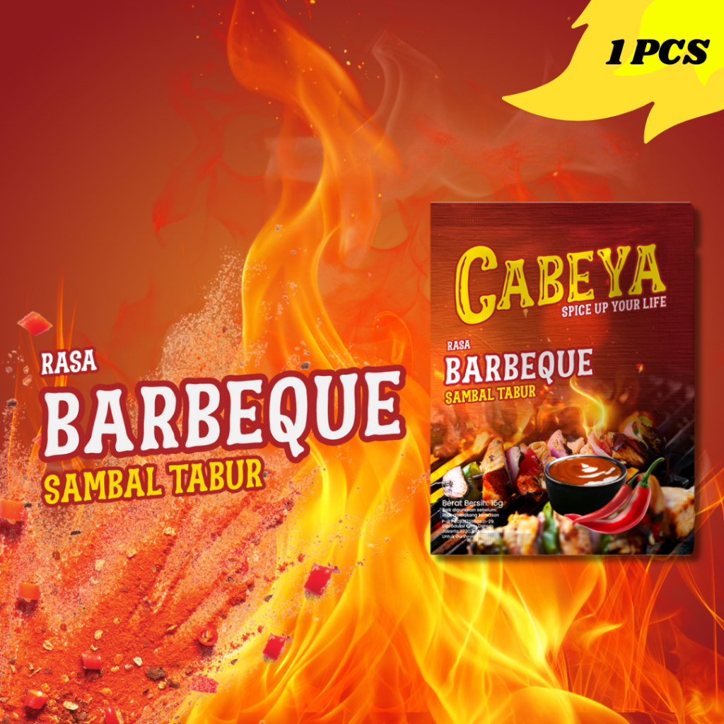 

Cabeya - Sambal Tabur Barbeque -15g
