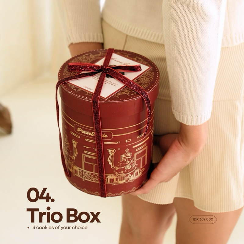 

TRIO BOX - HAMPERS NATAL - PARCEL CHRISTMAS 2024 - CHRISTMAS HAMPERS