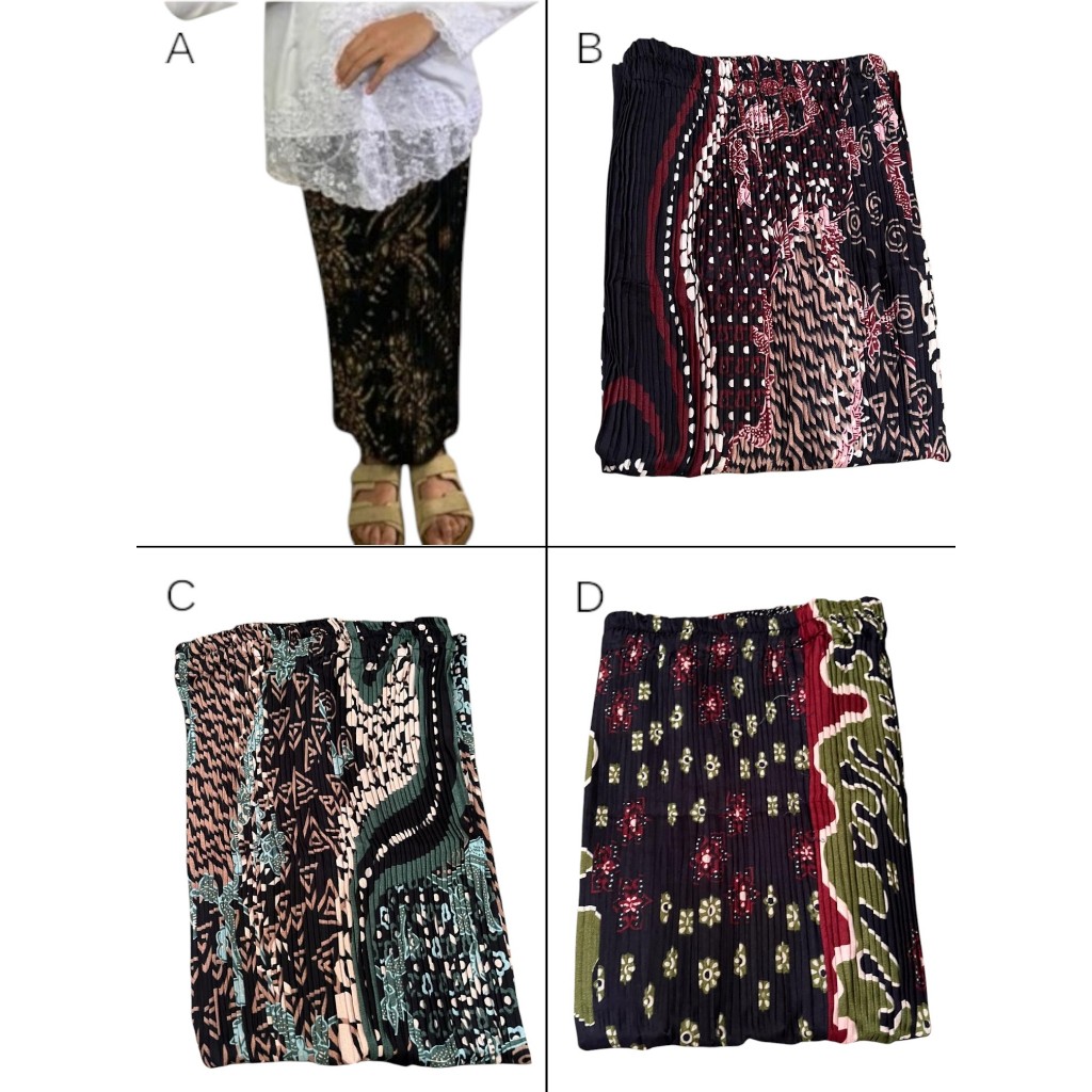 ROK PLISKET ANAK PREMIUM USIA 5-10 TAHUN // ROK PLISKET ANAK MOTIF