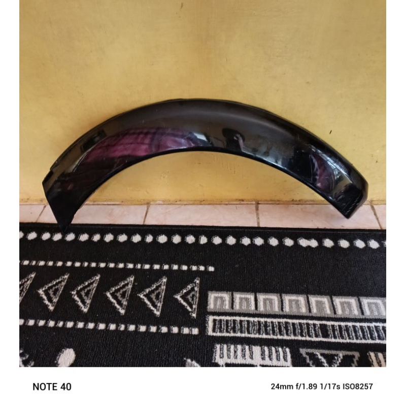 over fender belakang rush terios 2010-2013