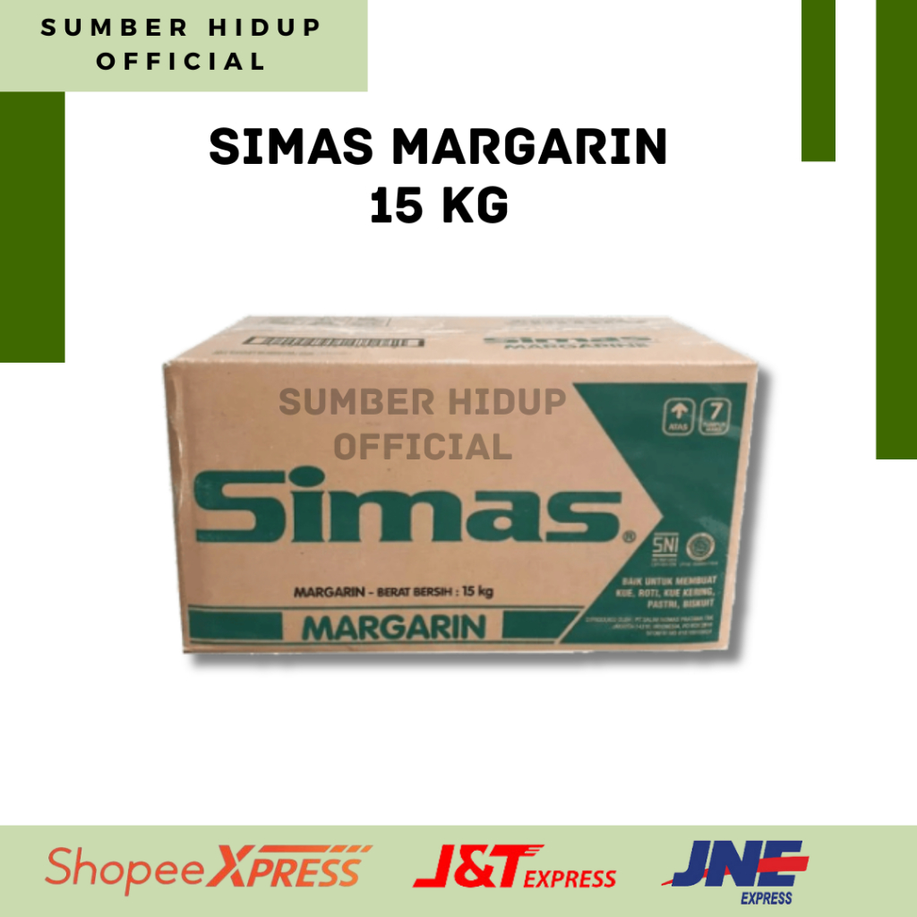 

SIMAS MARGARINE 15 KG / MENTEGA SIMAS 1 KARTON 15 KG