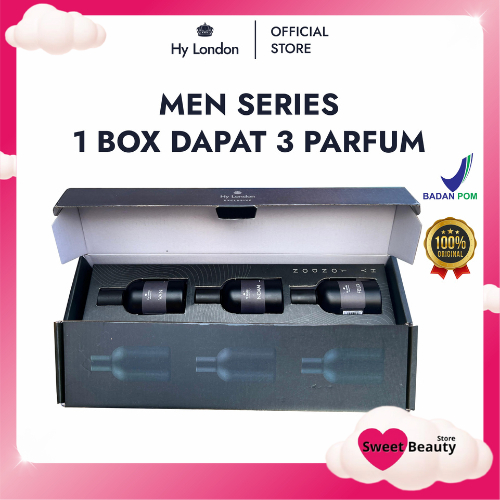 HY LONDON PARFUM Men Series Dapat 3 Botol