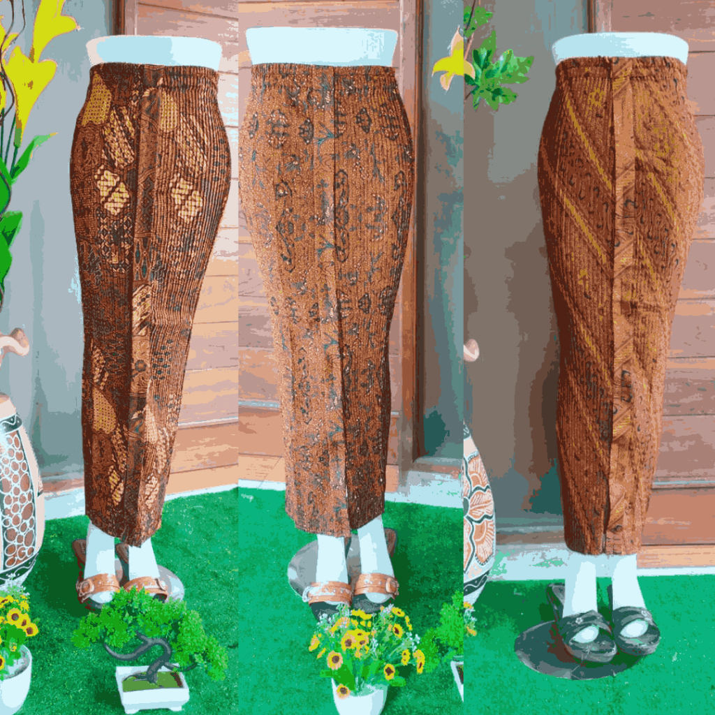 Promo Hari Ini..Rok Plsket Wiron Bawahan Kebaya ,Odern Wanita Motif Batik Aneka Pilhan Warna