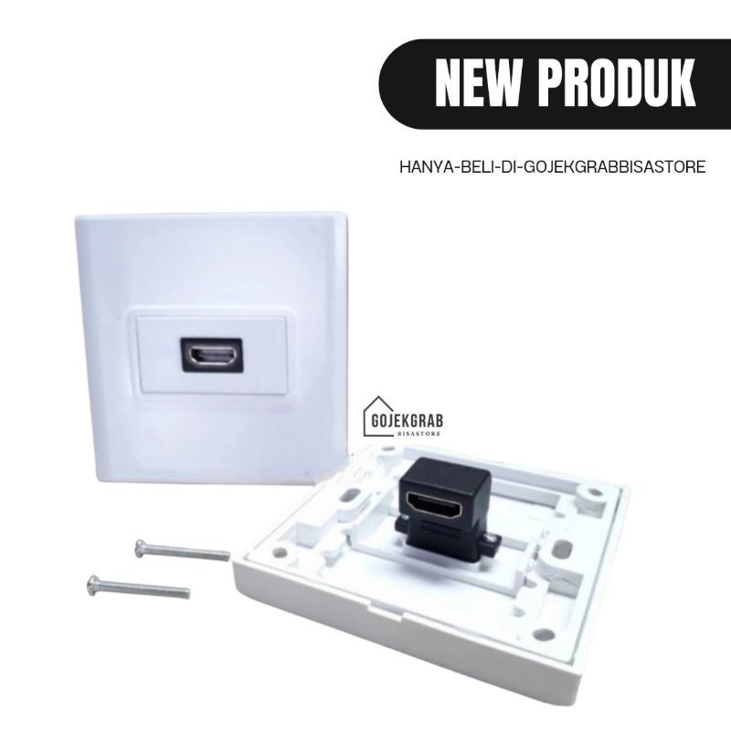 FACEPLATE OUTLET HDMI SINGLE