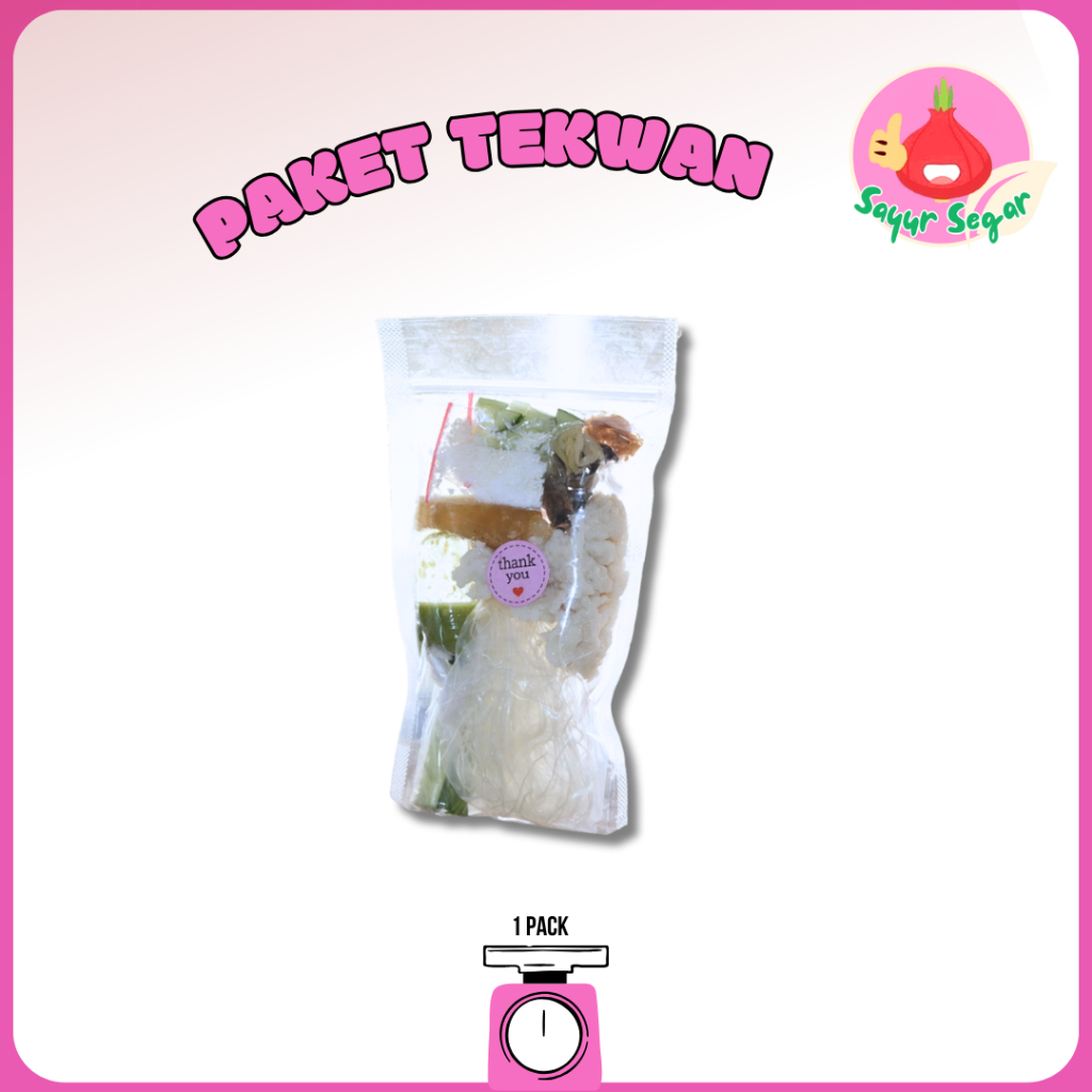 

Sayur Segar - Paket Tekwan Siap Masak/Tekwan Packet