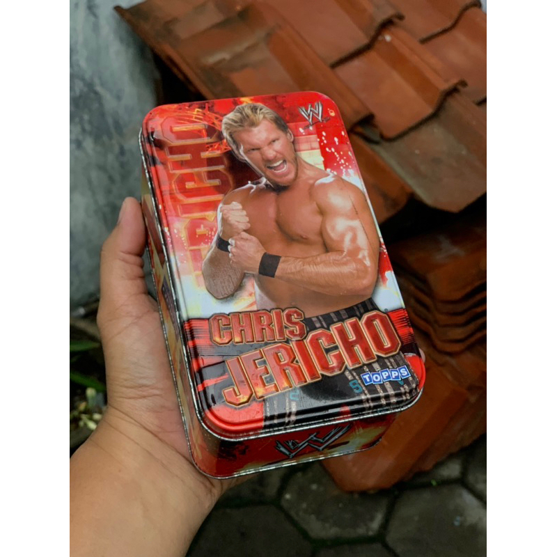 WWE Slam Attax 2009 Trading Cards Mega Tin Box Chris Jericho Topps