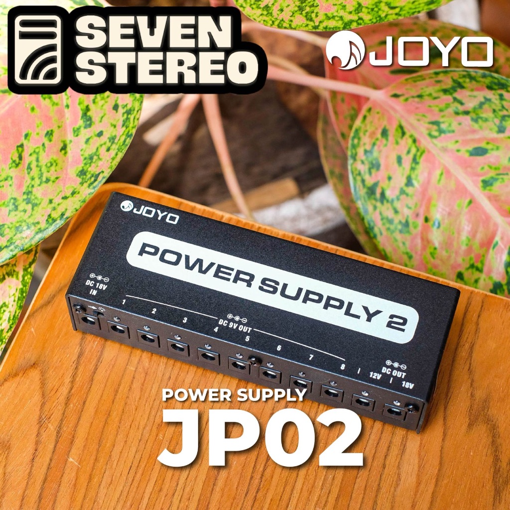 JOYO JP02 JP-02 Guitar Effect Pedal Isolated Multi Power Supply