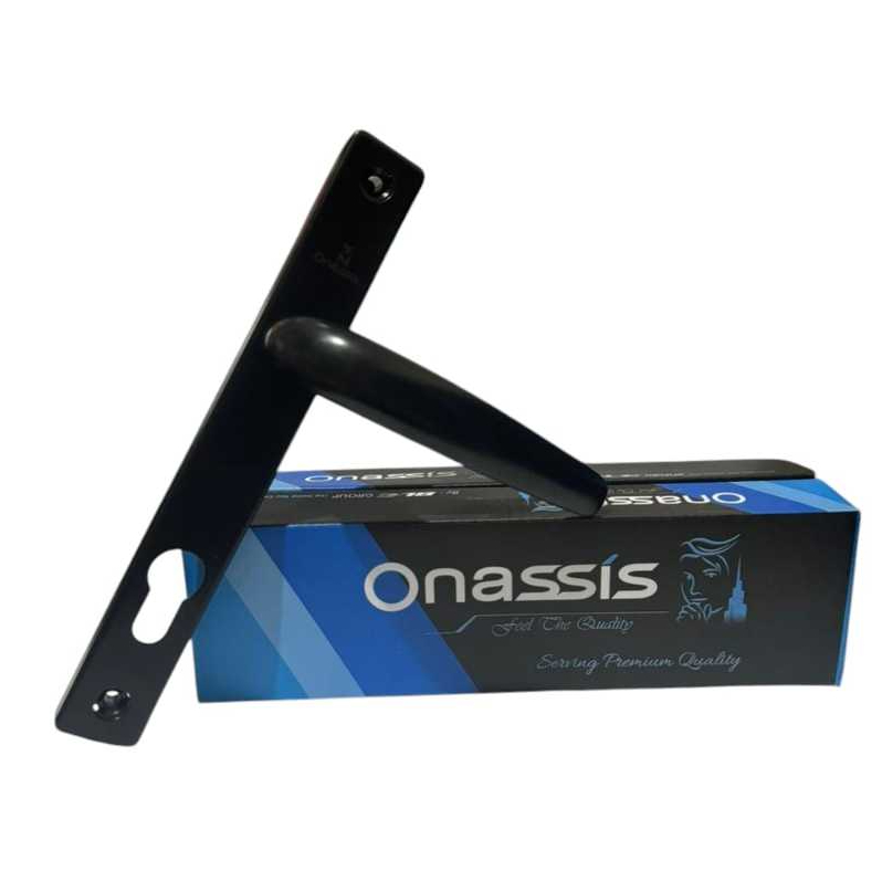 Handle Pintu Onassis 901 Black / Gagang pintu alumunium hitam