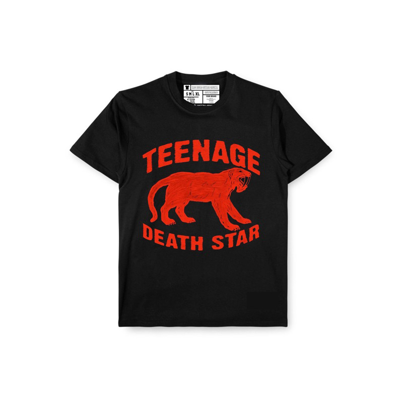 KAOS TEENAGE DEATH STAR ORIGINAL KAOS BAND KAOS DEWASA PREMIUM
