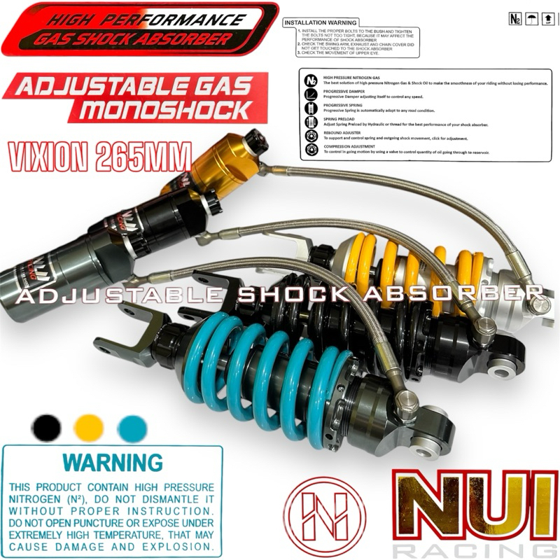 Shock tabung vixion nui racing Yamaha monoshock tabung vixion nui shockbreaker vixion nui