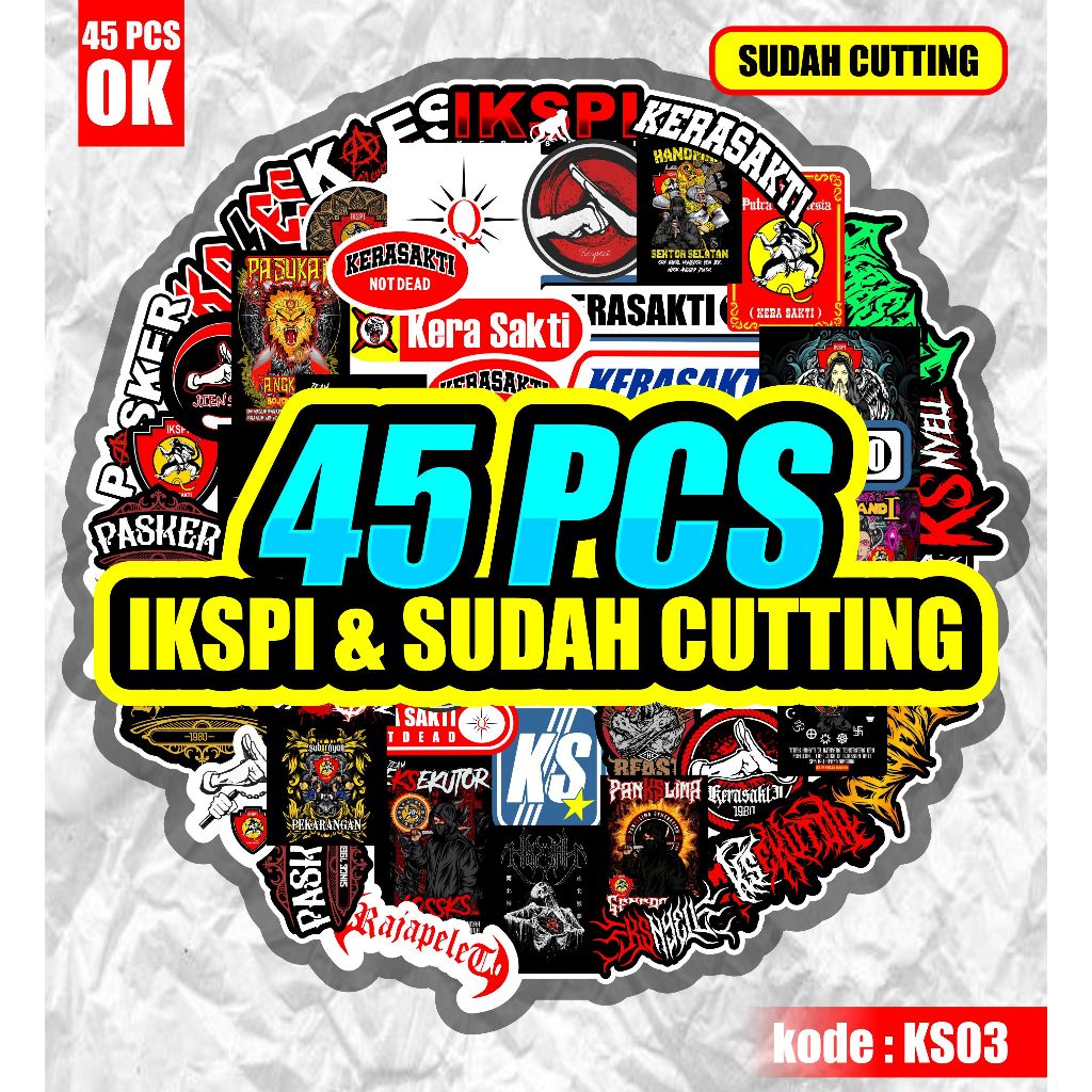 

paket ikspi isi 45 pcs sudaah cutting keren part 2