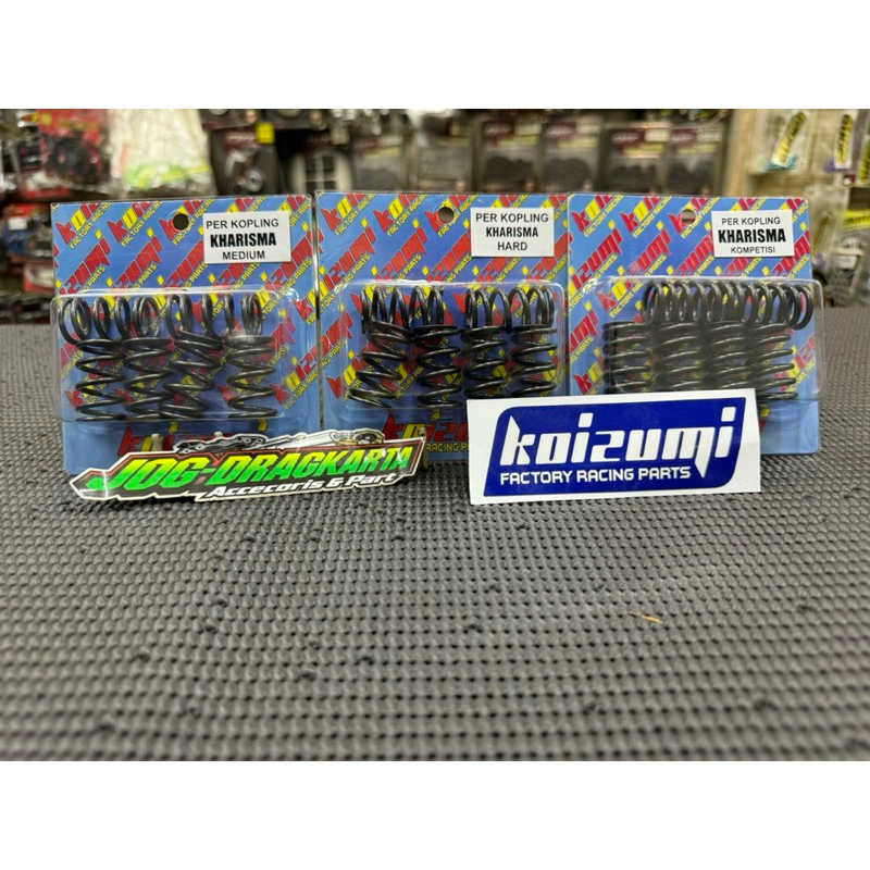 PER KOPLING KOIZUMI KHARISMA WAVE SUPRA X 125 BLADE KIRANA 120 MEDIUM HARD KOMPETISI ORIGINAL KOIZUM