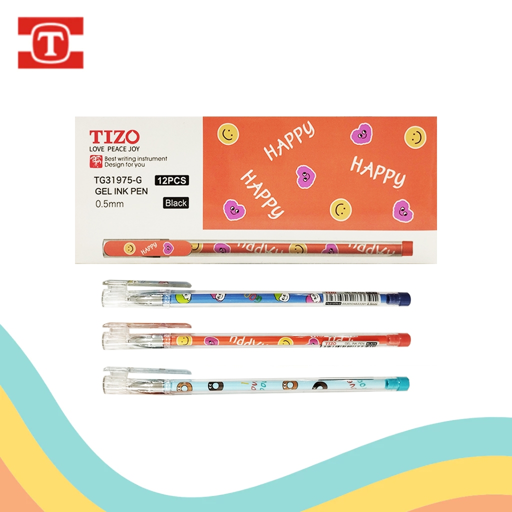 

GEL PEN TIZO TG 31975 (12 PCS)