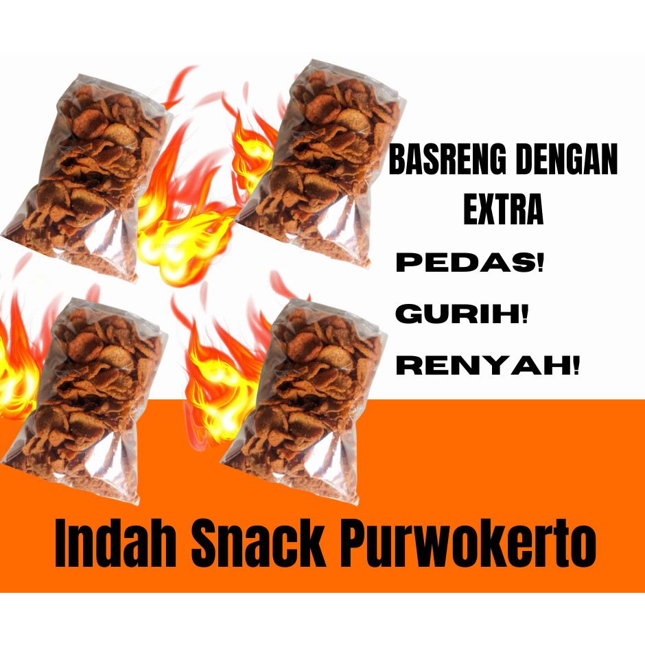 

Basreng Pedas Asin dari ikan Tongkol asli