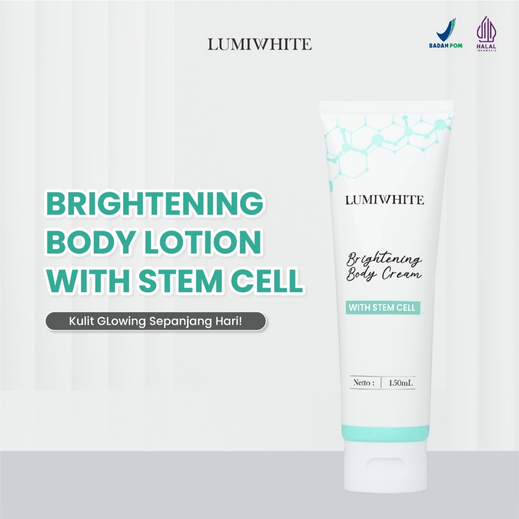 LUMIWHITE - Brightening Body Cream Lotion with Stem Cell 150ml