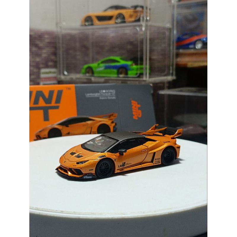 MINI GT LAMBORGHINI HURACAN ORANGE